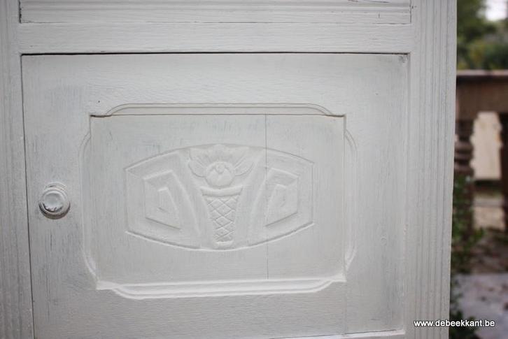 Retro antiek oud artdeco kastje nachttafel, Verzamelen, Retro, Ophalen of Verzenden