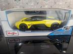 Astin Martin valkyrie 1/18, Hobby en Vrije tijd, Ophalen of Verzenden, Maisto
