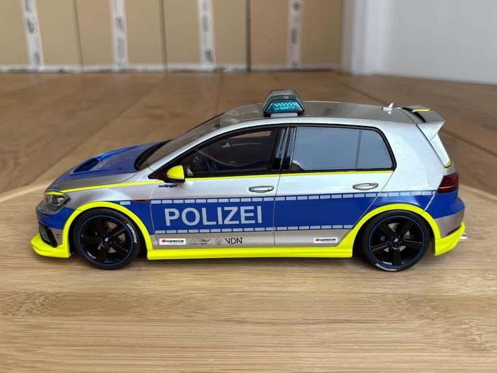 Volkswagen Golf 7 R Polizei Oettinger 1:18 OttO Mobile VW, Hobby en Vrije tijd, Modelauto's | 1:18, Nieuw, Auto, OttOMobile, Ophalen of Verzenden