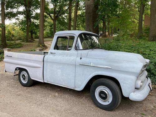 Chevrolet Apache, Autos, Chevrolet, Particulier, Pick Up, Radio, Essence, Autre carrosserie, 2 portes, Boîte manuelle, Autres couleurs