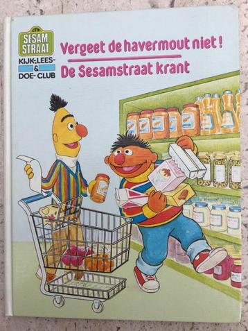 Sesamstraat ( 2 boeken ), Boeken, Kinderboeken | Jeugd | onder 10 jaar, Ophalen of Verzenden