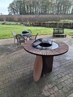 Teppanyaki-Ofyr 85c met afzelia omranding  Caspero design, Tuin en Terras, Ophalen