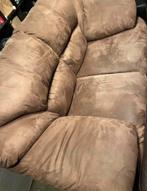 Bruine zetel, Huis en Inrichting, Ophalen, Zo goed als nieuw