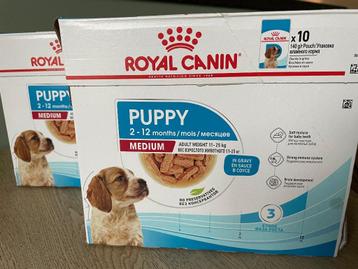 Royal Canin Puppy Medium natvoer 17 zakjes van 140 gr