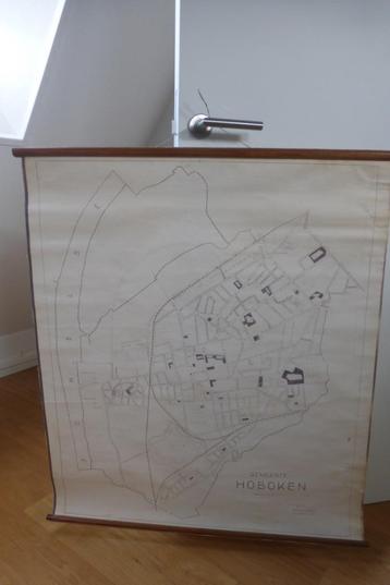 Wandkaart Hoboken beschikbaar voor biedingen