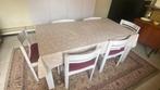 keukentafel en kast, Ophalen, Gebruikt, Wit, Overige typen