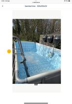 Zwembad met trap met pomp + product voor filter, Tuin en Terras, Ophalen, Gebruikt, Filter