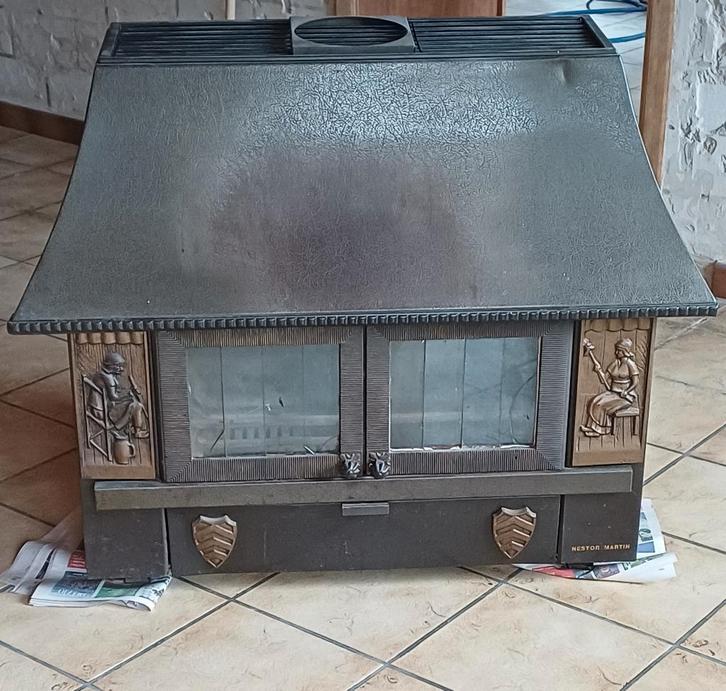 Poêle à charbon, Maison & Meubles, Poêles, Utilisé, Autoportant, Poêle à charbon, Autres carburants, Enlèvement