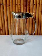 Sucrier / pichet doseur vintage 1970 UWO Germany en verre, Uni, Enlèvement ou Envoi, Verre, Utilisé