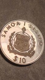Samoa& Sisifo, 10 Dollars1986,Proof zilver large munt., Enlèvement ou Envoi, Monnaie en vrac, Argent