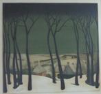 VALERIUS DE SAEDELEER / GRANDS ARBRES / KLEURETS / 80x80cm, Antiek en Kunst, Kunst | Litho's en Zeefdrukken, Ophalen