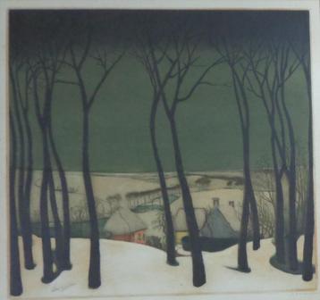 VALERIUS DE SAEDELEER / GRANDS ARBRES / KLEURETS / 80x80cm beschikbaar voor biedingen