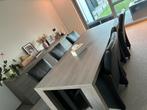 Tafel ,6 zetel stoelen, dressoir met licht, tv kast , zetel, Ophalen