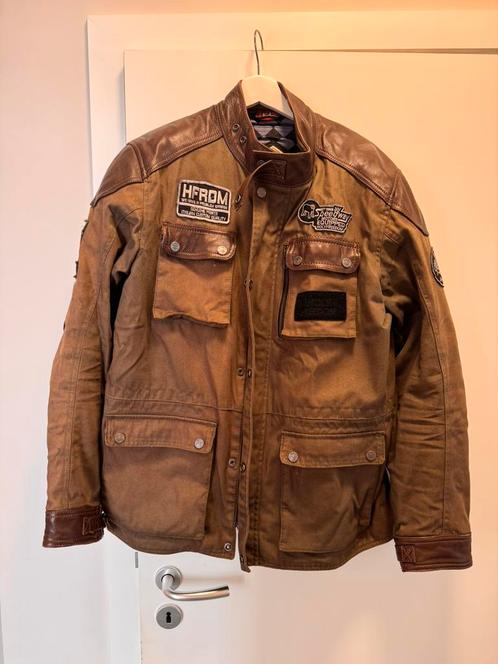 Holy Freedom Quattro waxed motorjas, Motoren, Kleding | Motorkleding, Jas | textiel, Heren, Tweedehands, Ophalen