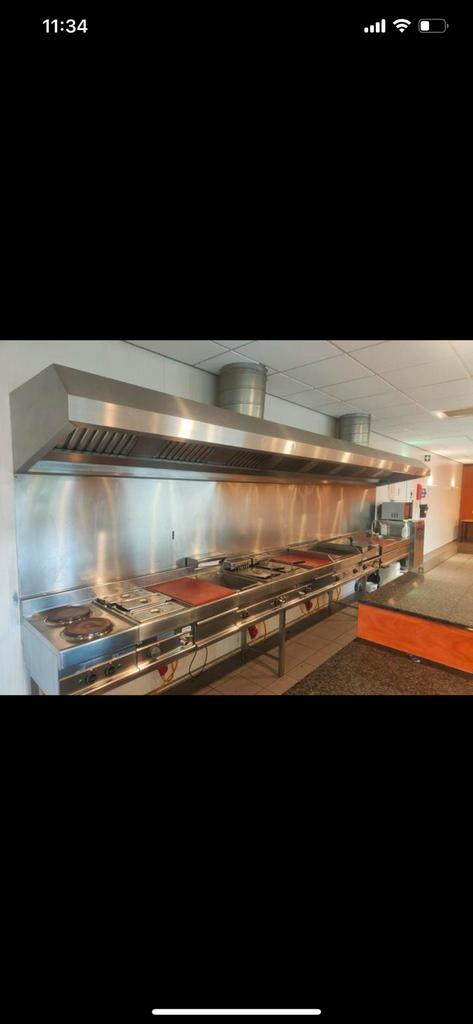 Horeca complete MODULAR lijn + afzuigkap ECHT TOP KWALITEIT, Zakelijke goederen, Horeca | Keukenapparatuur, Ophalen