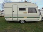 chateau giara 400  --VERKOCHT--, Caravans en Kamperen, Caravans, 750 - 1000 kg, Vast bed, Tot en met 4, Tot 4 meter