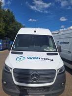 Witte Mercedes Sprinter 319 CDI, Auto's, Automaat, Achterwielaandrijving, 2000 kg, Leder en Stof