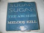 45 T  - SINGLE  -  The Archies ‎– Sugar Sugar, Cd's en Dvd's, Pop, Ophalen of Verzenden, 7 inch, Single