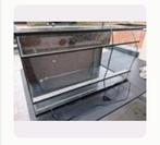 2 ruime terrariums met armatuur voor warmtelamp, Dieren en Toebehoren, Ophalen, Zo goed als nieuw, Terrarium of Paludarium