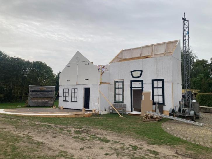 Modulair houtskelet constructie, Doe-het-zelf en Bouw, Hout en Planken, Nieuw, Overige typen, Grenen, 300 cm of meer, 50 mm of meer