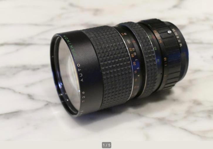 Objectif zoom Makinon Auto 35-105 mm/3,5 à monture Pentax PK, Collections, Appareils photo & Matériel cinématographique, Lentille ou Lentilles