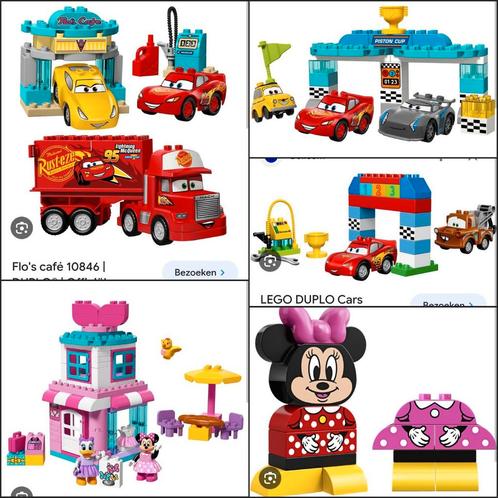 Duplo sets minnie mouse en cars, Enfants & Bébés, Jouets | Duplo & Lego, Utilisé, Duplo, Ensemble complet, Enlèvement ou Envoi