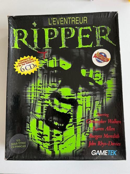 Big box jeu PC Ripper L'éventreur, Consoles de jeu & Jeux vidéo, Jeux | PC, Utilisé, Aventure et Action, 1 joueur, Enlèvement ou Envoi