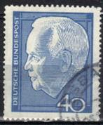 Duitsland Bundespost 1964 - Yvert 306 - President Lubke (ST), Timbres & Monnaies, Timbres | Europe | Allemagne, Affranchi, Envoi