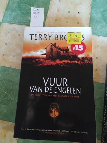 vuur van de engelen nieuw leesboek van Terry Brooks