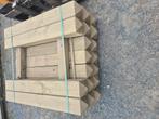 Houten paal met diamantkop, Ophalen, Zo goed als nieuw