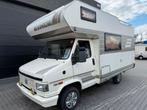 Fiat Ducato Hymer 2.5D 4 personen Camper 2 jaar Gekeurd VVk, Caravans en Kamperen, Mobilhomes, Chemisch toilet, Ringverwarming