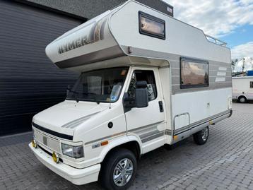 Fiat Ducato Hymer 2.5D 4 personen Camper 2 jaar Gekeurd VVk beschikbaar voor biedingen