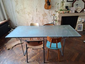 Gratis glazen tafelblad IKEA vintage Niels Gammelgaard beschikbaar voor biedingen