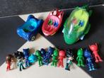 PJ Masks Set van 3 voertuigen en 12 figuren, Gebruikt, Ophalen of Verzenden