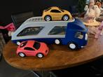 Speelgoedvrachtwagen met 2 auto’s, Verzamelen, Ophalen, Zo goed als nieuw
