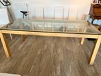 Table salle à manger, Maison & Meubles, Enlèvement, Utilisé, Verre