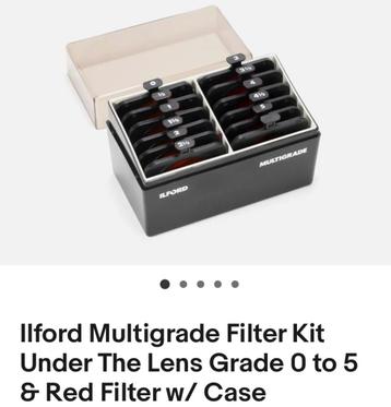 Ikford Multi grade filter kit 