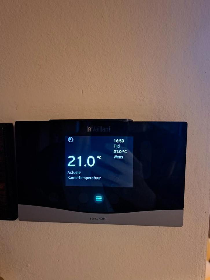Vaillant thermostaat sensohome 380, Doe-het-zelf en Bouw, Thermostaten, Ophalen of Verzenden