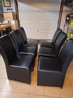 Eetkamerstoelen in kunstleder!, Huis en Inrichting, Stoelen, Ophalen