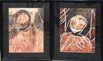 Hélène Misonne (1928): 2 portretten (43 x 53 cm), Enlèvement ou Envoi