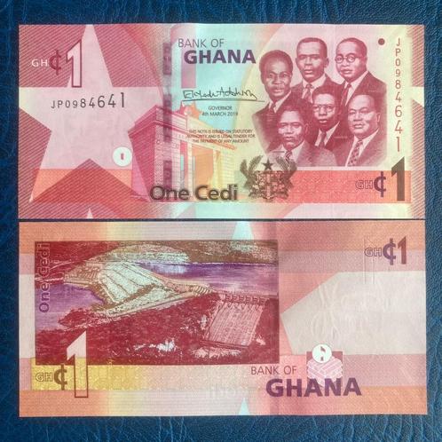 Ghana 1 Cedi 2019 - Pick 45a - UNC, Timbres & Monnaies, Billets de banque | Afrique, Billets en vrac, Autres pays, Enlèvement ou Envoi