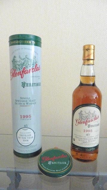 Glenfarcias Heritage Schotse Schotse whisky beschikbaar voor biedingen