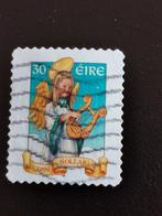 Ierland 1999 - Kerstmis - engel met harp, Ierland, Ophalen of Verzenden, Gestempeld