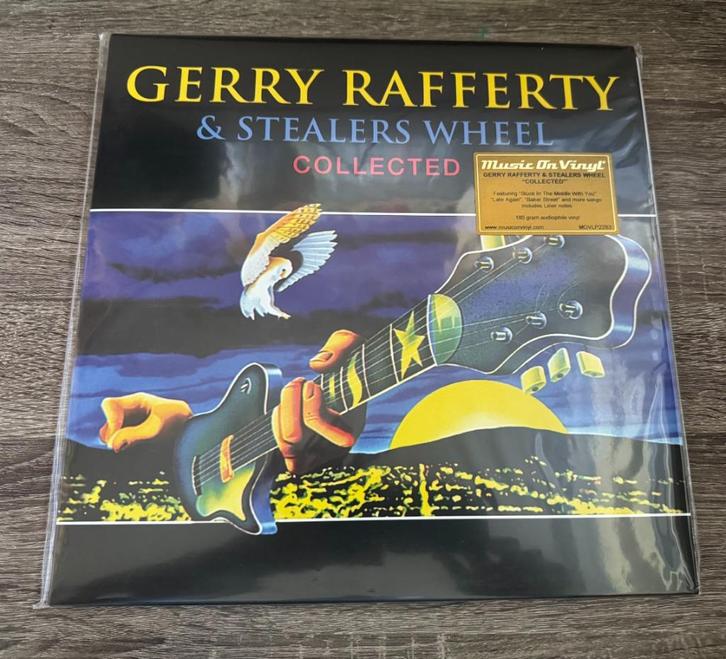 GERRY RAFFERTY & STEALERS WHEEL - COLLECTED (2LP), Cd's en Dvd's, Vinyl | Rock, Zo goed als nieuw, Poprock, 12 inch, Ophalen of Verzenden
