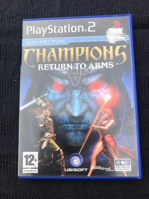 PS2 Champions: Return to Arms (1), Games en Spelcomputers, Games | Sony PlayStation 2, Zo goed als nieuw, Avontuur en Actie, 1 speler
