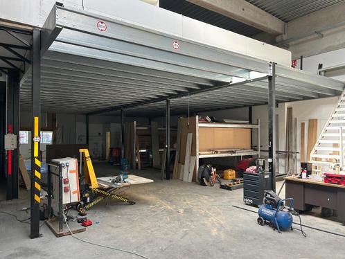Mezzanine / stockage platvorm / entresolvloer / verdiepingsv, Zakelijke goederen, Kantoor en Winkelinrichting | Magazijn, Stelling en Opslag