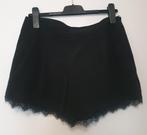 Zwarte short met kanten detail JBC, Maat 38/40 (M), Kort, Zwart, Ophalen of Verzenden