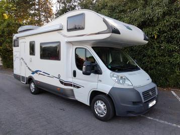 MC LOUIS GLAMYS 22+ THULE QUICKFIT VOORTENT, Siège de train, Airbags, 6 à 7 mètres, Toilette à cassette
