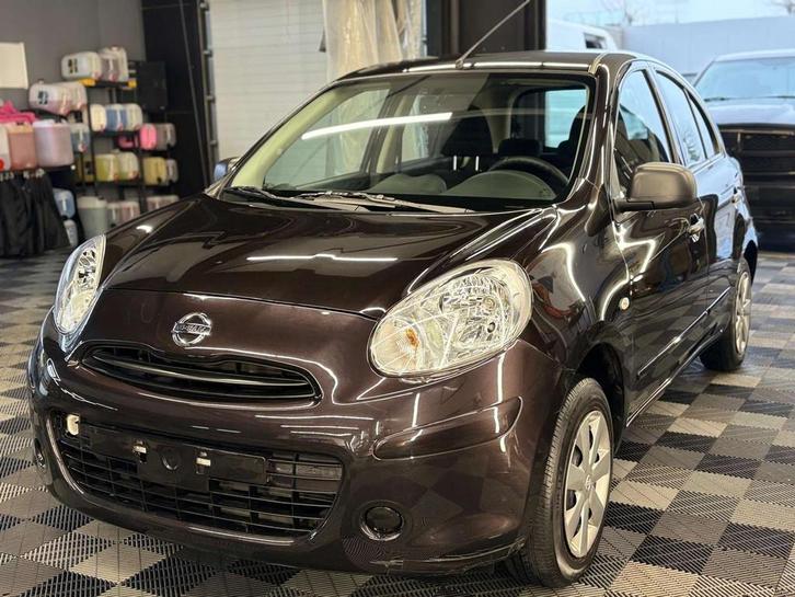 Nissan Micra 1.2i/1STE EIGENAAR/-8000KM/BJ.2012, Autos, Nissan, Entreprise, Achat, Micra, ABS, Airbags, Air conditionné, Bluetooth