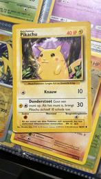 Pikachu red cheeks shadowless 58/102, Hobby en Vrije tijd, Ophalen, Gebruikt